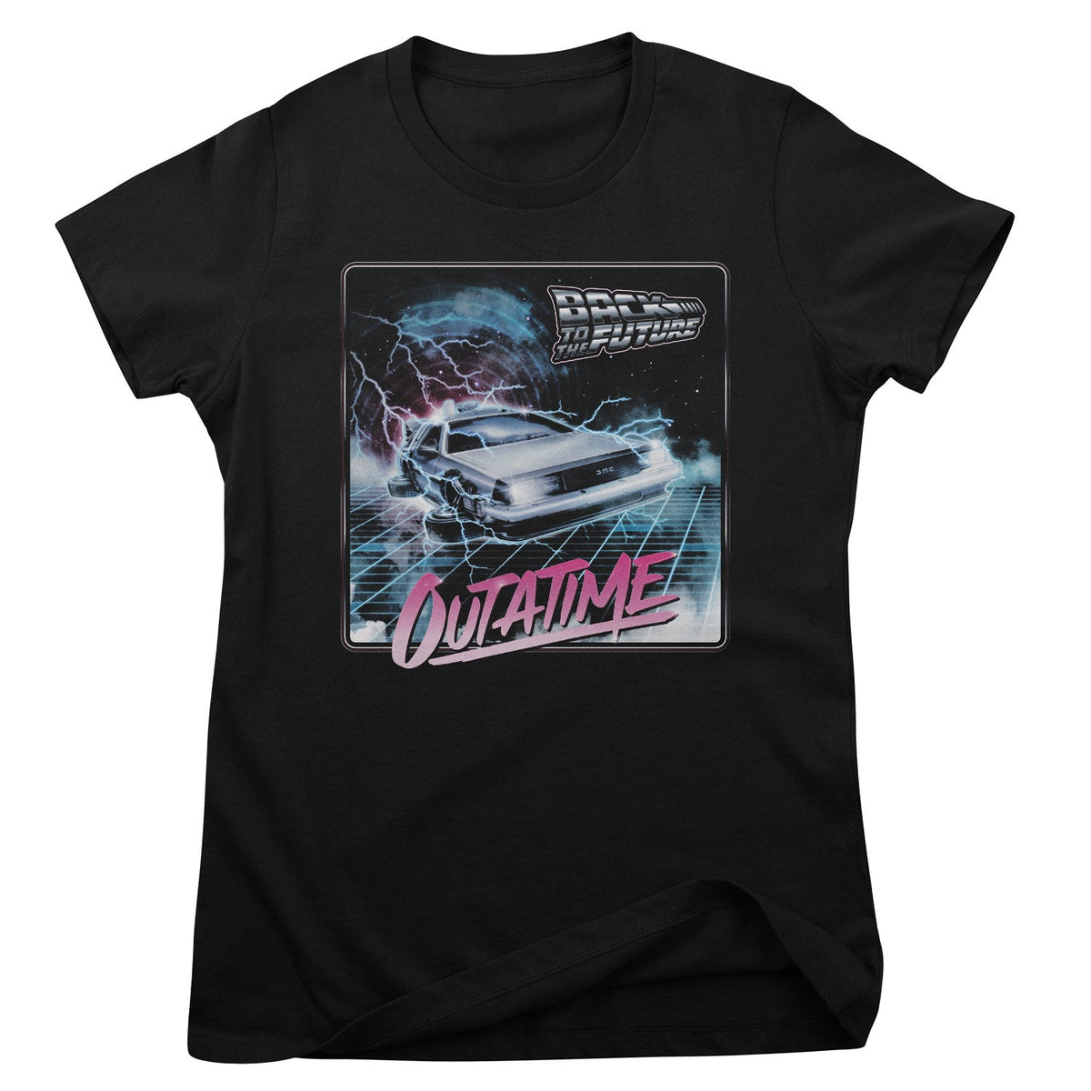 Back To The Future (Retour vers le futur) - 80's Outatime Girly Tee – T-shirt femme