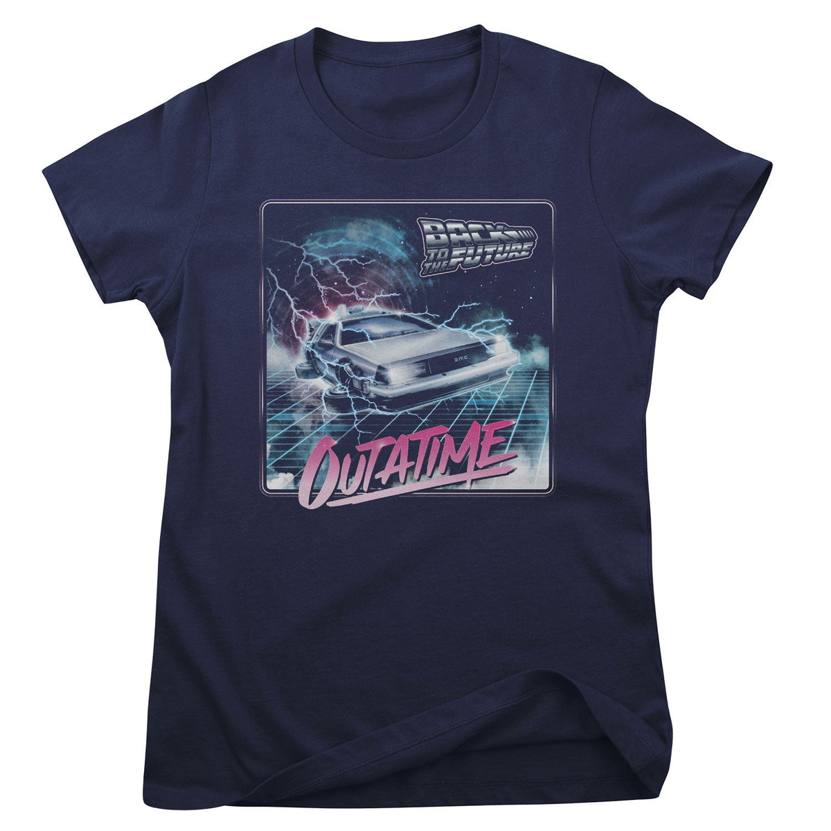 Back To The Future (Retour vers le futur) - 80's Outatime Girly Tee – T-shirt femme