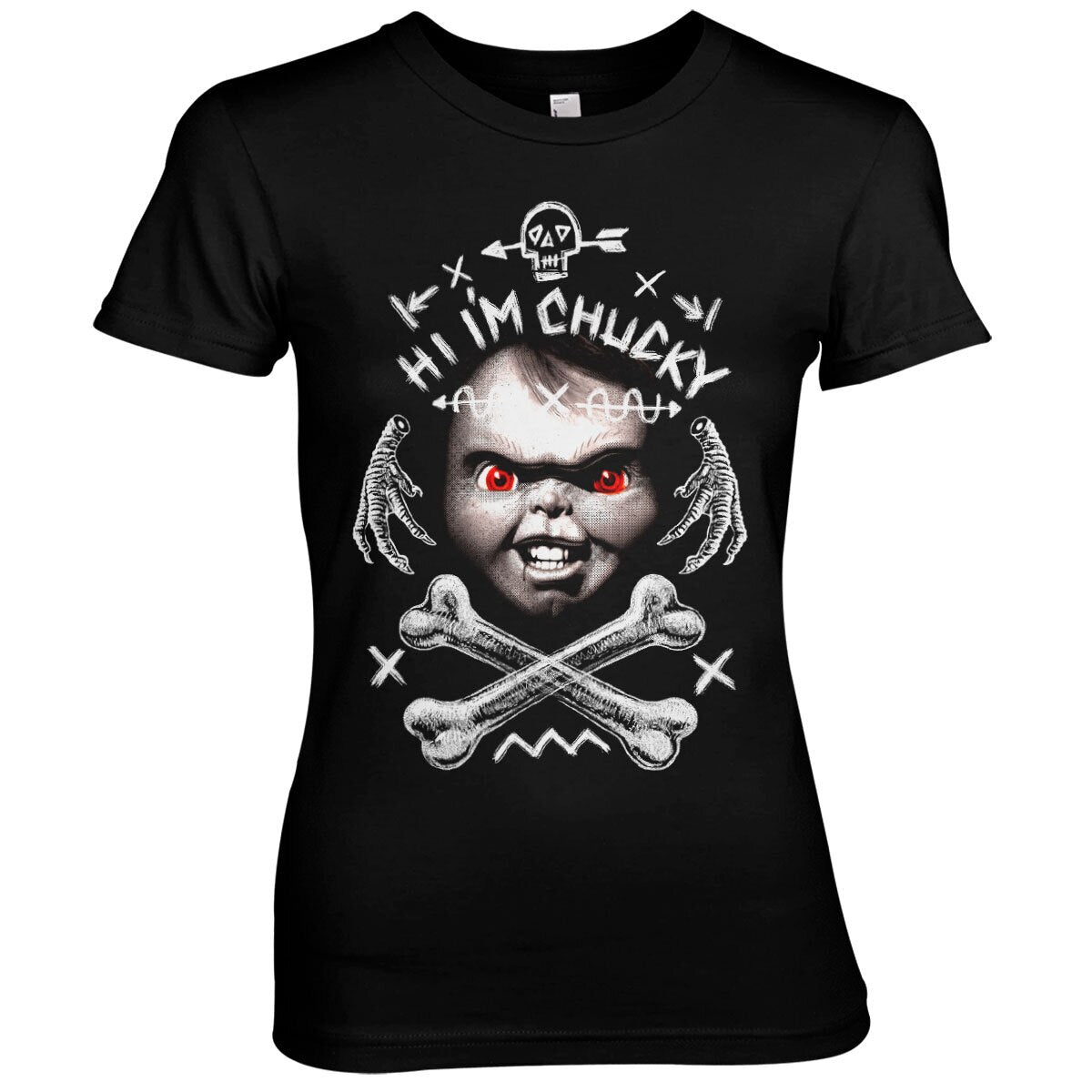 Hi I'm Chucky Girly Tee – T-shirt femme