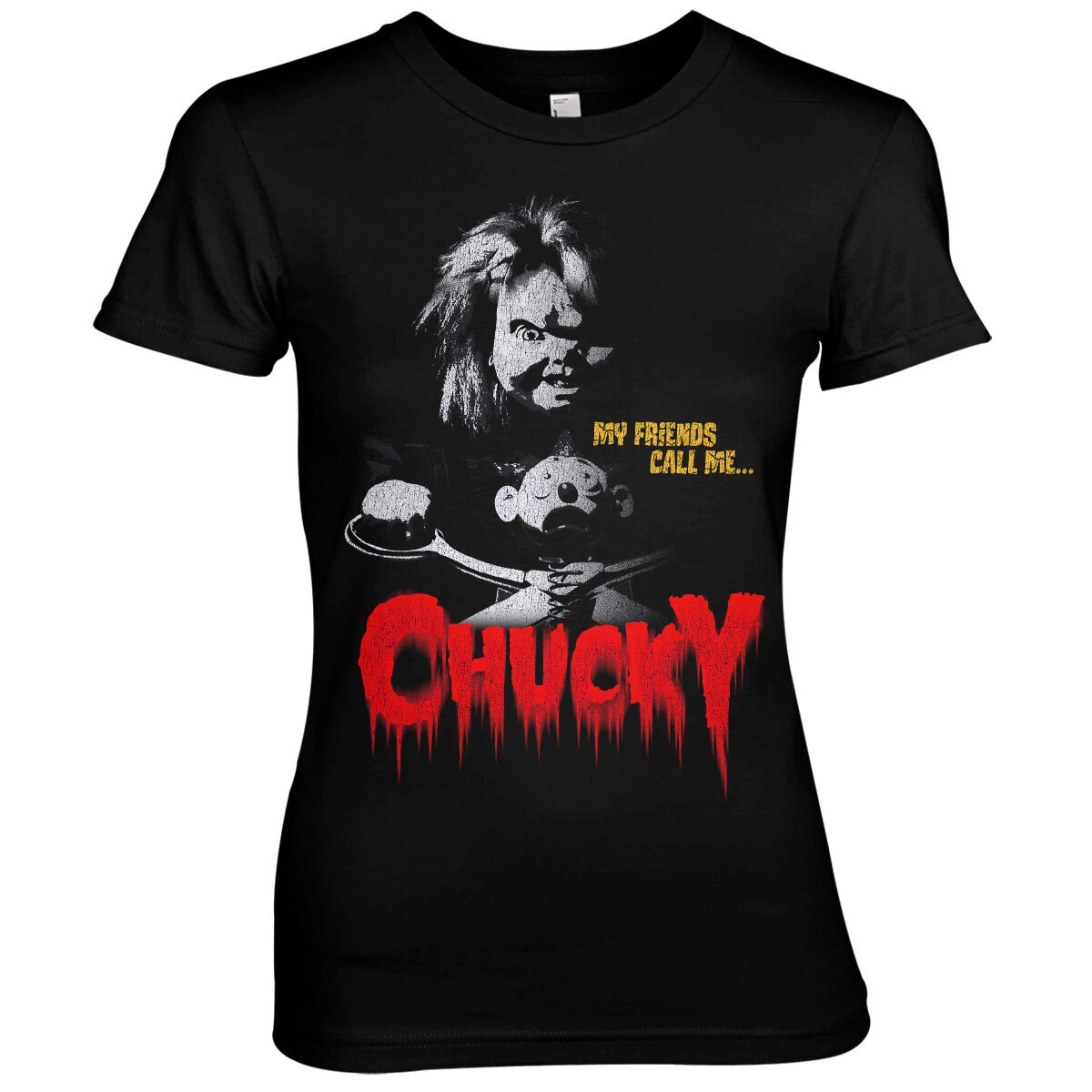 Call Me Chucky Girly Tee – T-shirt femme