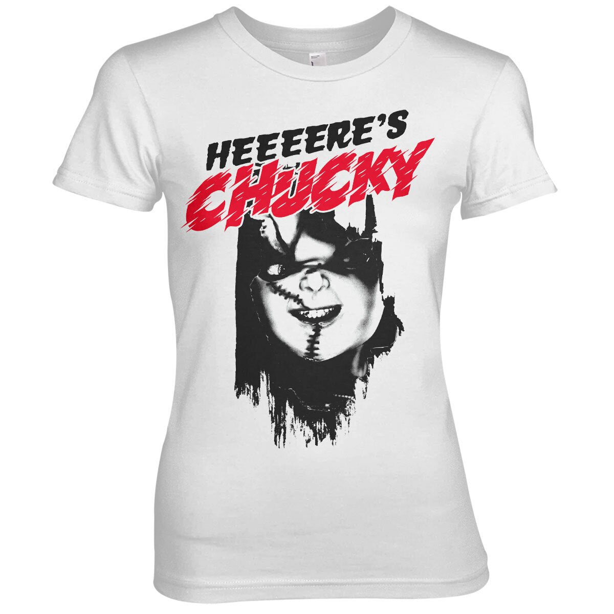 Heeere's Chucky Girly Tee – T-shirt femme