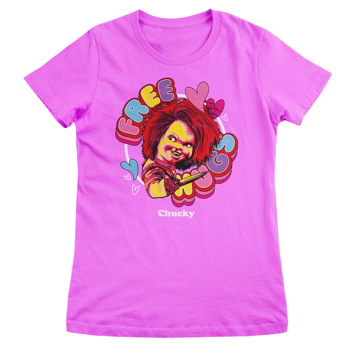Free Hugs by Chucky Girly Tee – T-shirt femme