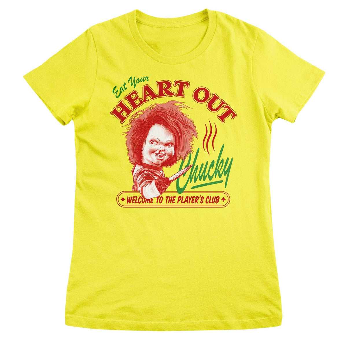 Chucky - Eat Your Heart Out Girly Tee – T-shirt femme