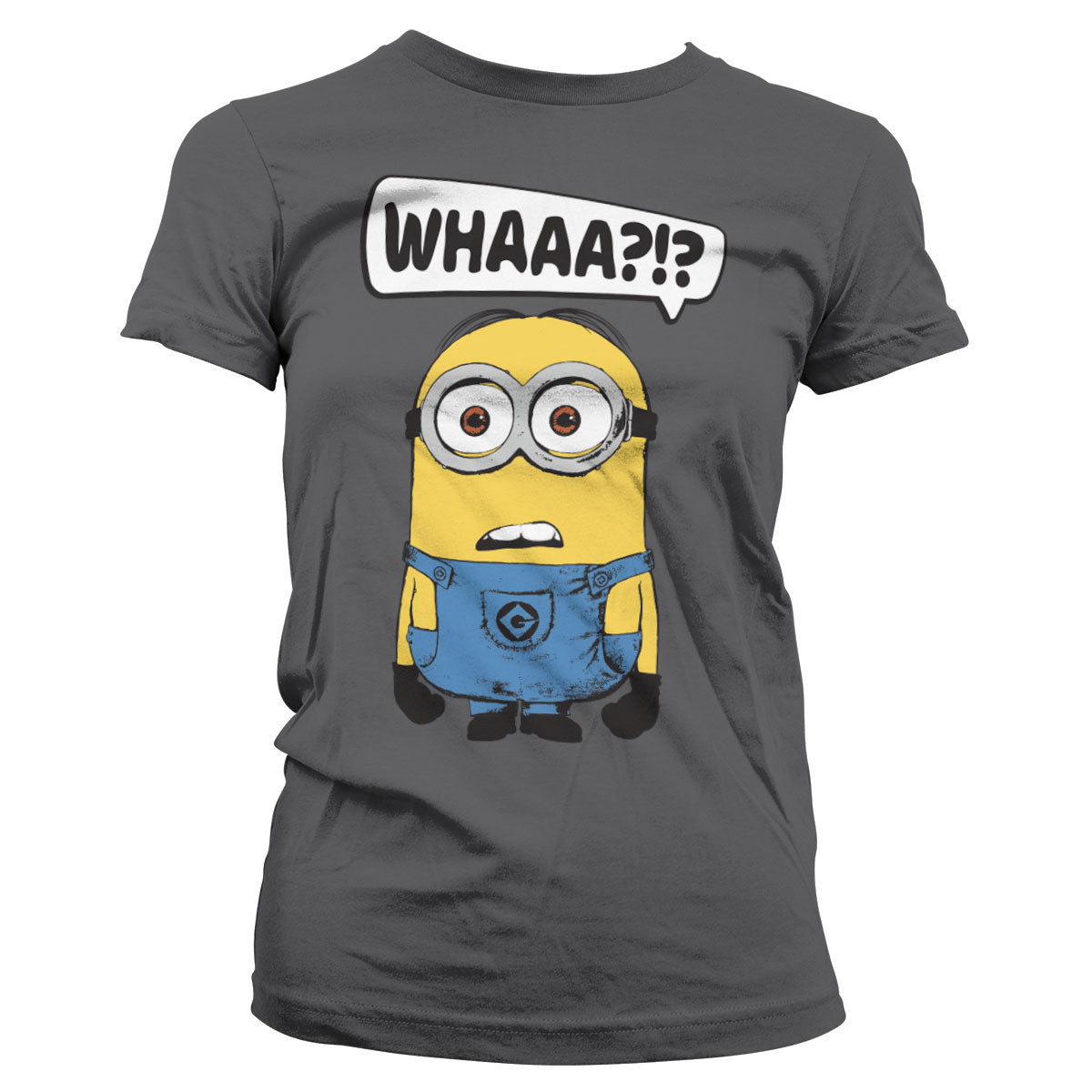 Minions (Les Minions) - Whaaa?!? Girly Tee – T-shirt femme