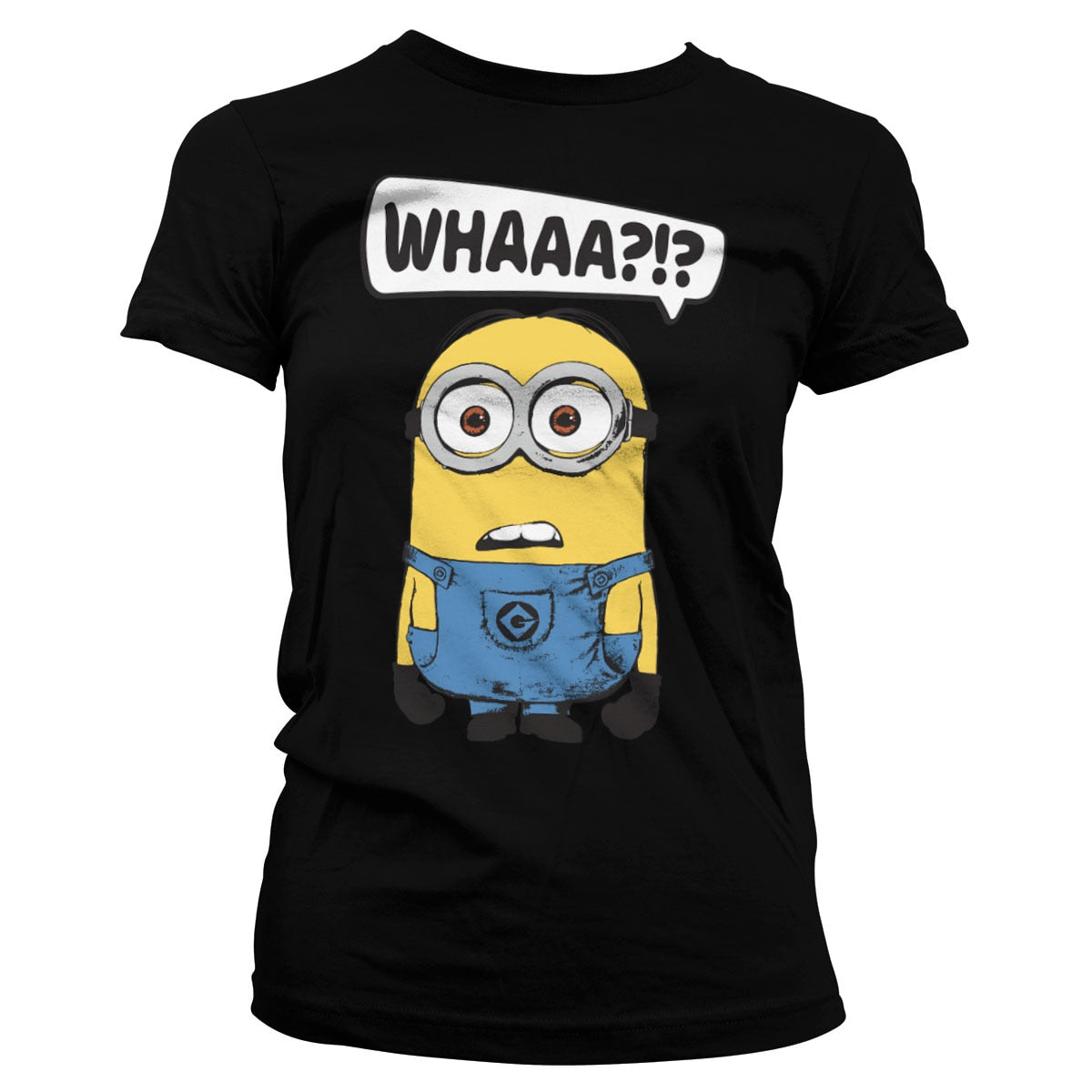 Minions (Les Minions) - Whaaa?!? Girly Tee – T-shirt femme