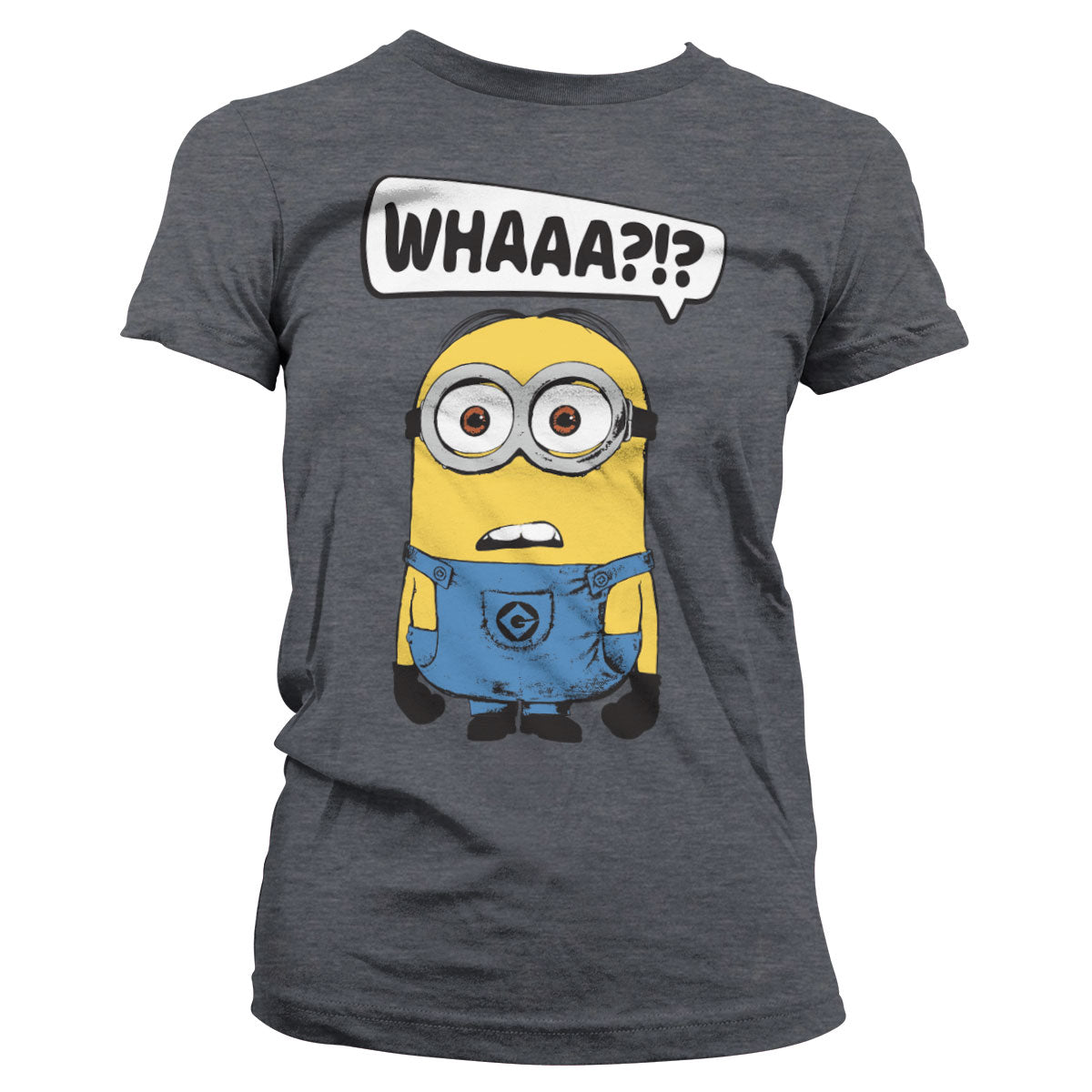 Minions (Les Minions) - Whaaa?!? Girly Tee – T-shirt femme