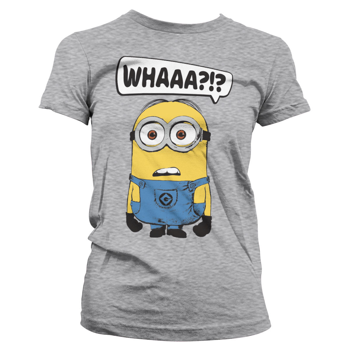 Minions (Les Minions) - Whaaa?!? Girly Tee – T-shirt femme