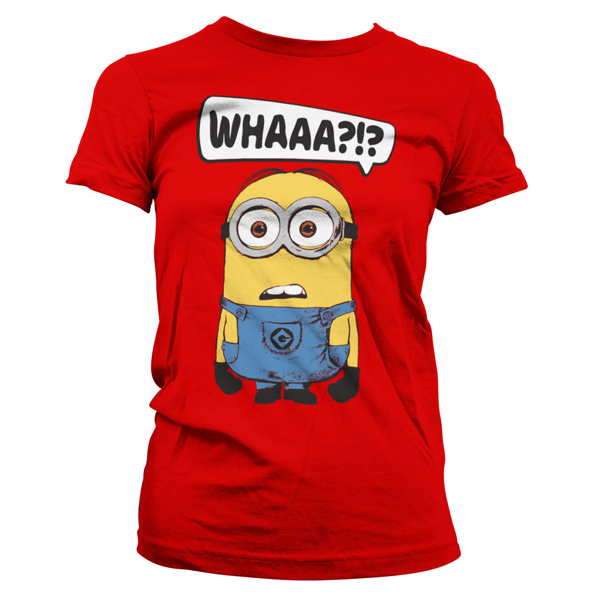 Minions (Les Minions) - Whaaa?!? Girly Tee – T-shirt femme