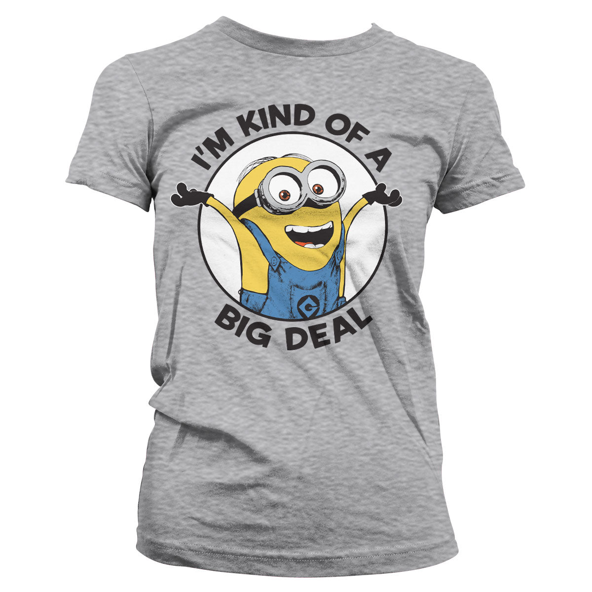 Minions (Les Minions) - I'm Kind Of A Big Deal Girly Tee – T-shirt femme