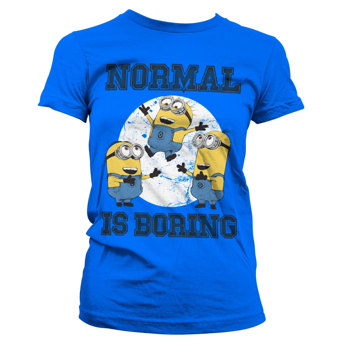Minions (Les Minions) - Normal Life Is Boring Girly Tee – T-shirt femme
