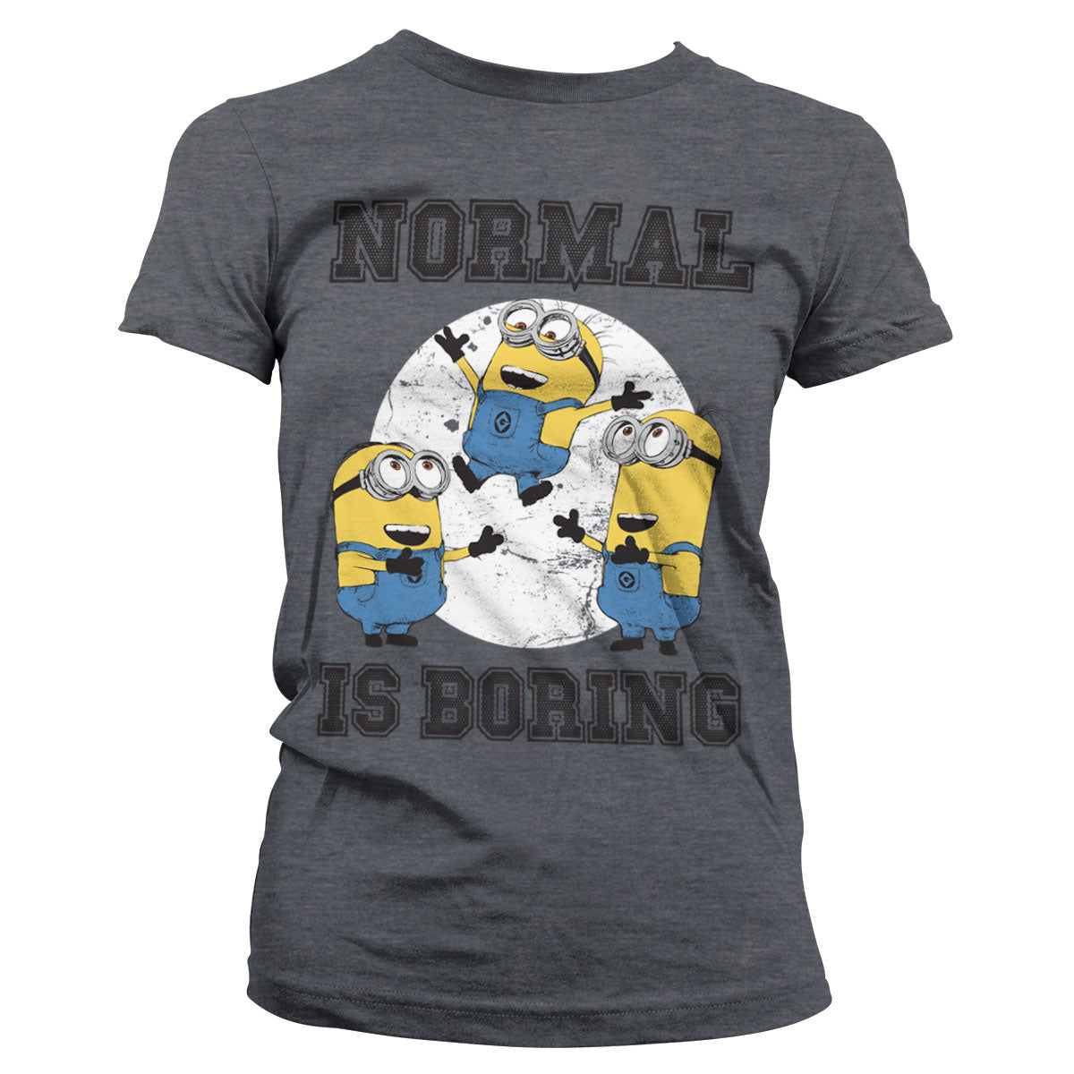 Minions (Les Minions) - Normal Life Is Boring Girly Tee – T-shirt femme