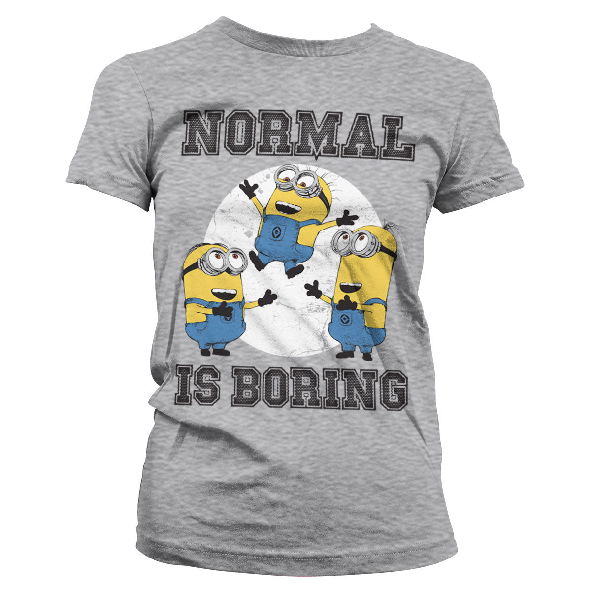 Minions (Les Minions) - Normal Life Is Boring Girly Tee – T-shirt femme