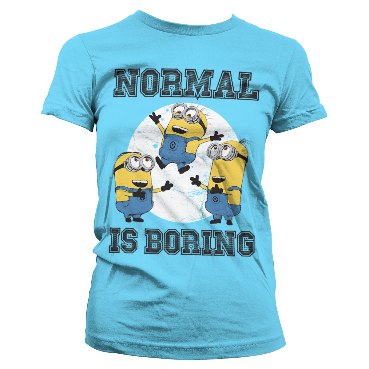 Minions (Les Minions) - Normal Life Is Boring Girly Tee – T-shirt femme