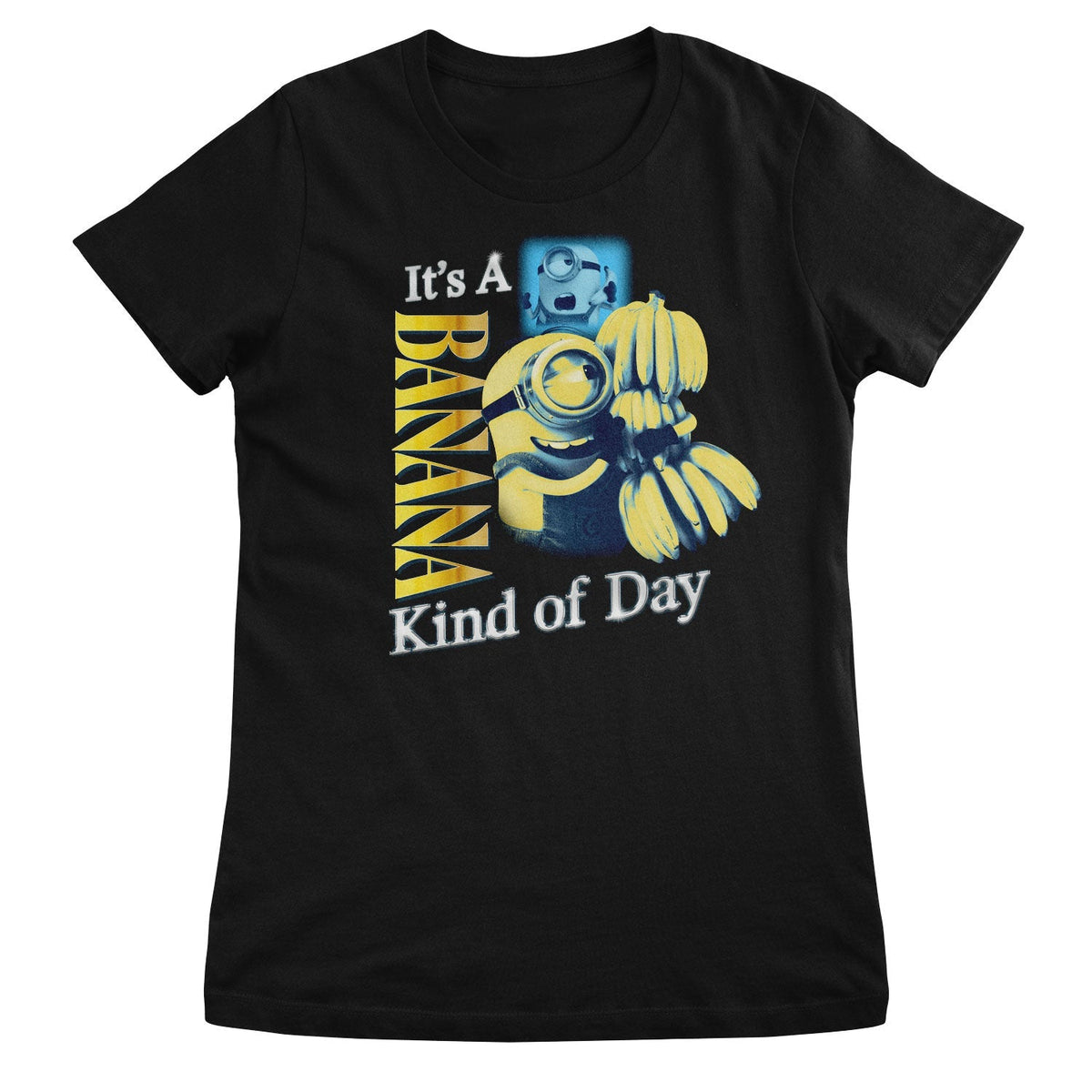 Les Minions - It's A Banana Kind Of Day Girly Tee – T-shirt femme