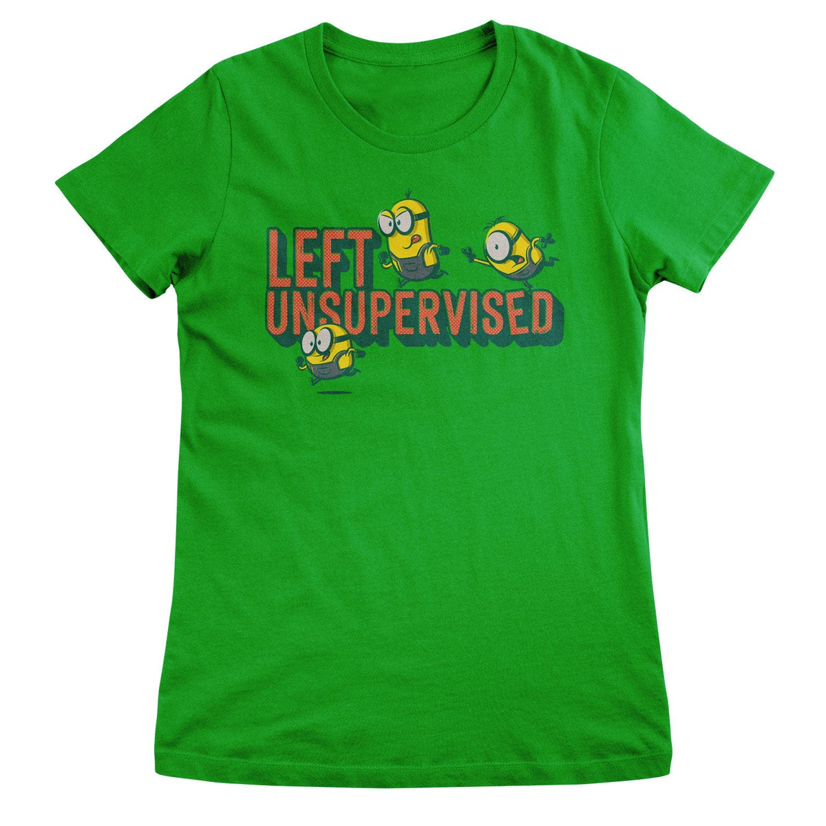 Minions (Les Minions) Left Unsupervised Girly Tee – T-shirt femme