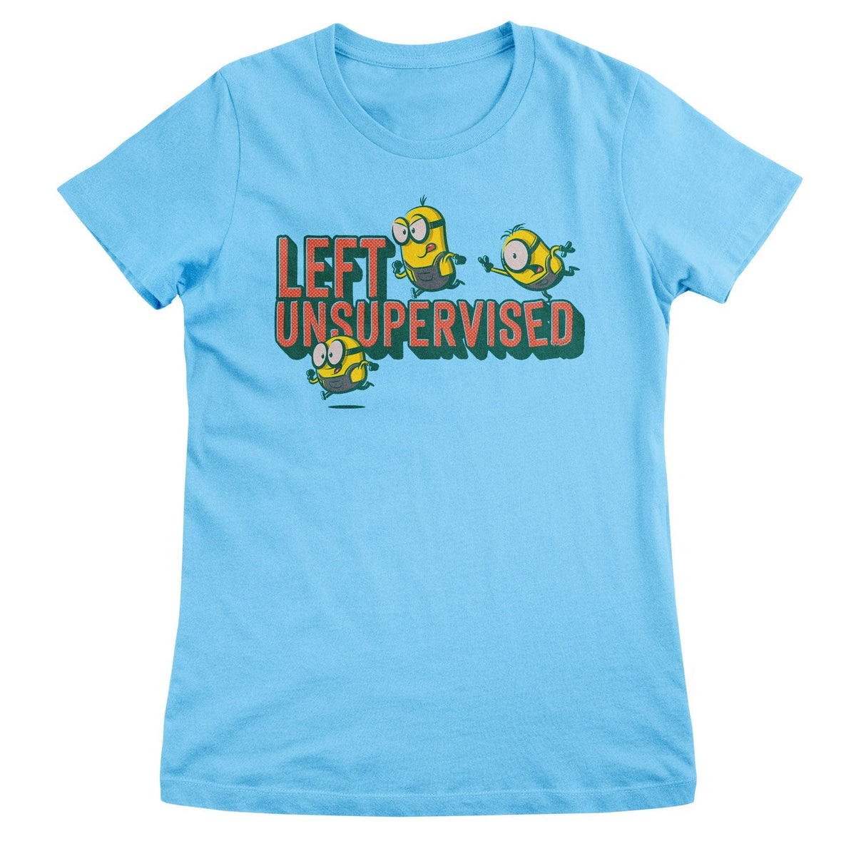 Minions (Les Minions) Left Unsupervised Girly Tee – T-shirt femme