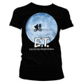E.T. (E.T. l'extra-terrestre) Bike In The Moon Girly Tee – T-shirt femme