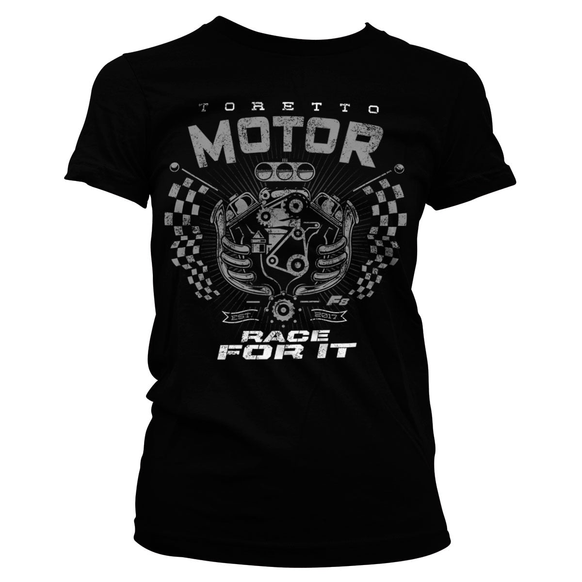 Toretto Motor - Race For It Girly Tee – T-shirt femme