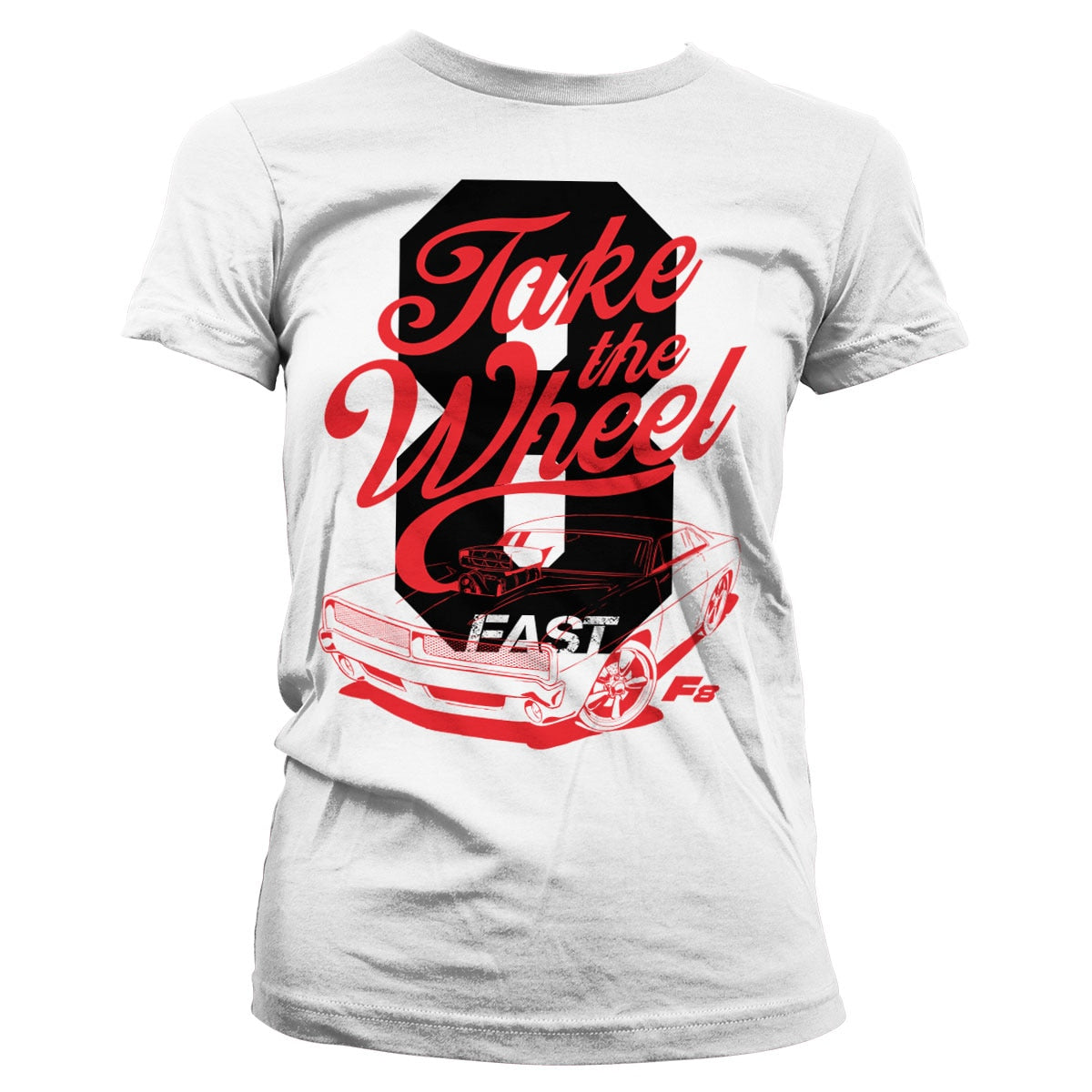 Fast 8 - Take The Wheel Girly Tee – T-shirt femme