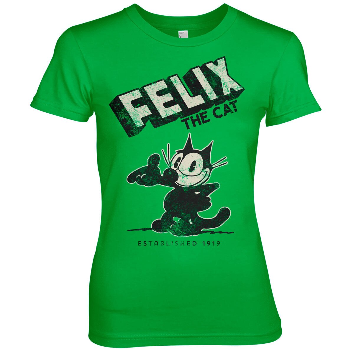 Felix The Cat (Félix le Chat) - Est. 1919 Girly Tee – T-shirt femme