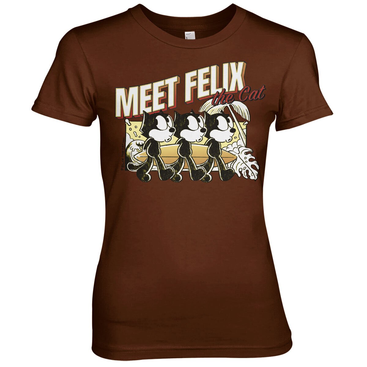 Meet Felix The Cat (Félix le Chat) Girly Tee – T-shirt femme