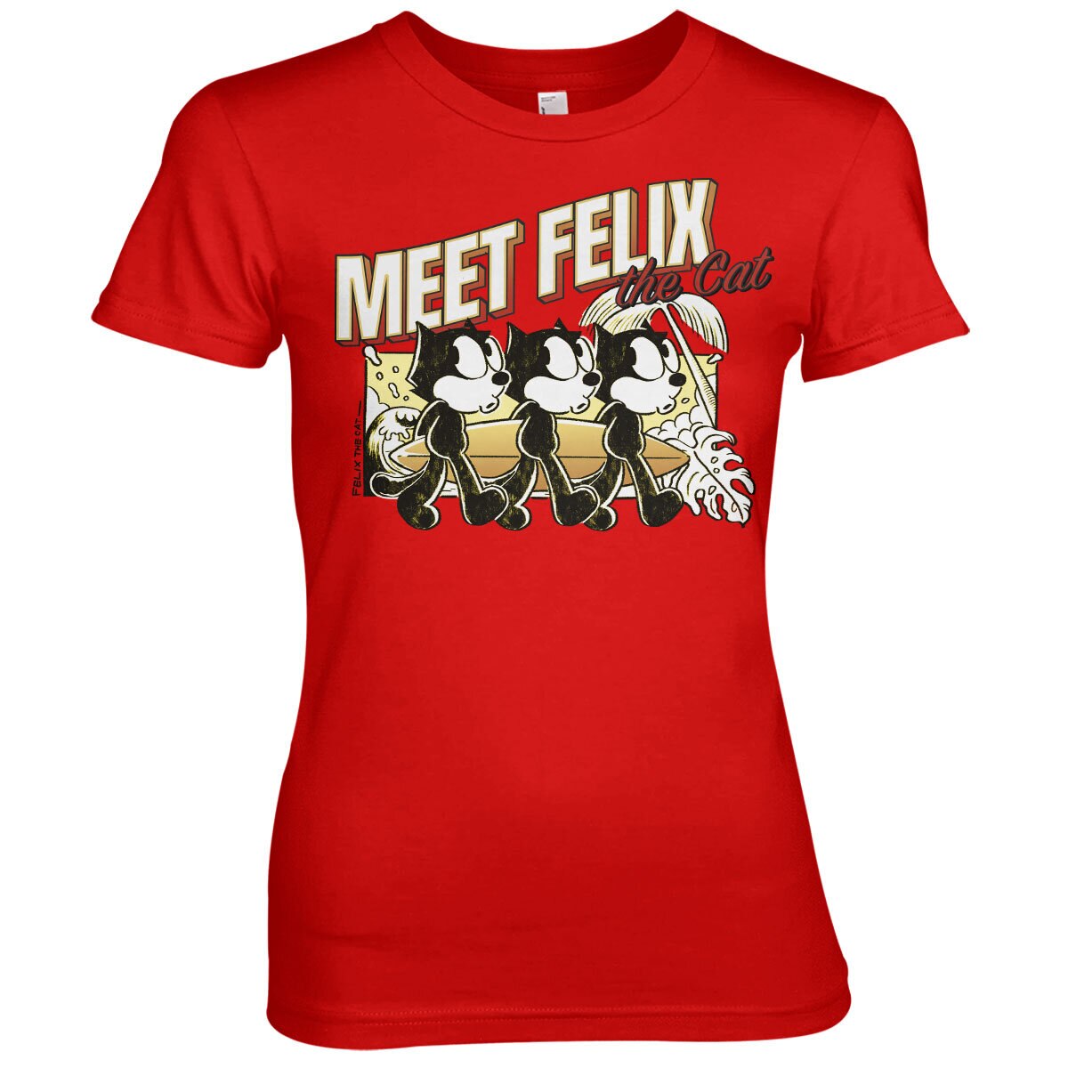 Meet Felix The Cat (Félix le Chat) Girly Tee – T-shirt femme