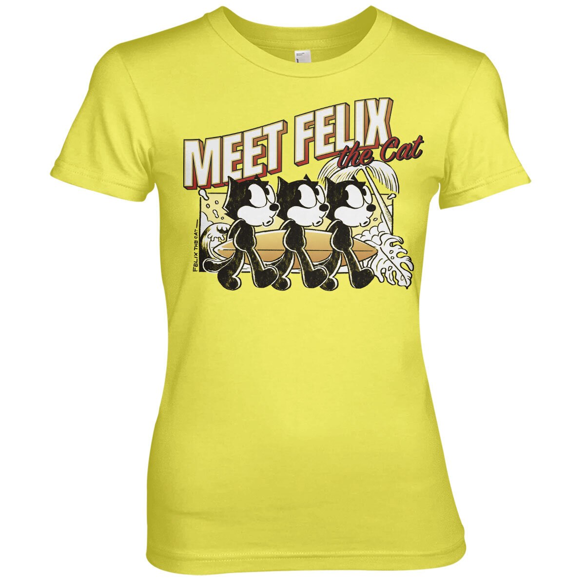 Meet Felix The Cat (Félix le Chat) Girly Tee – T-shirt femme