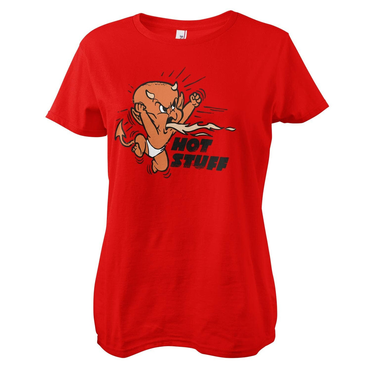 Hot Stuff Retro T-Shirt Girly Tee – T-shirt femme