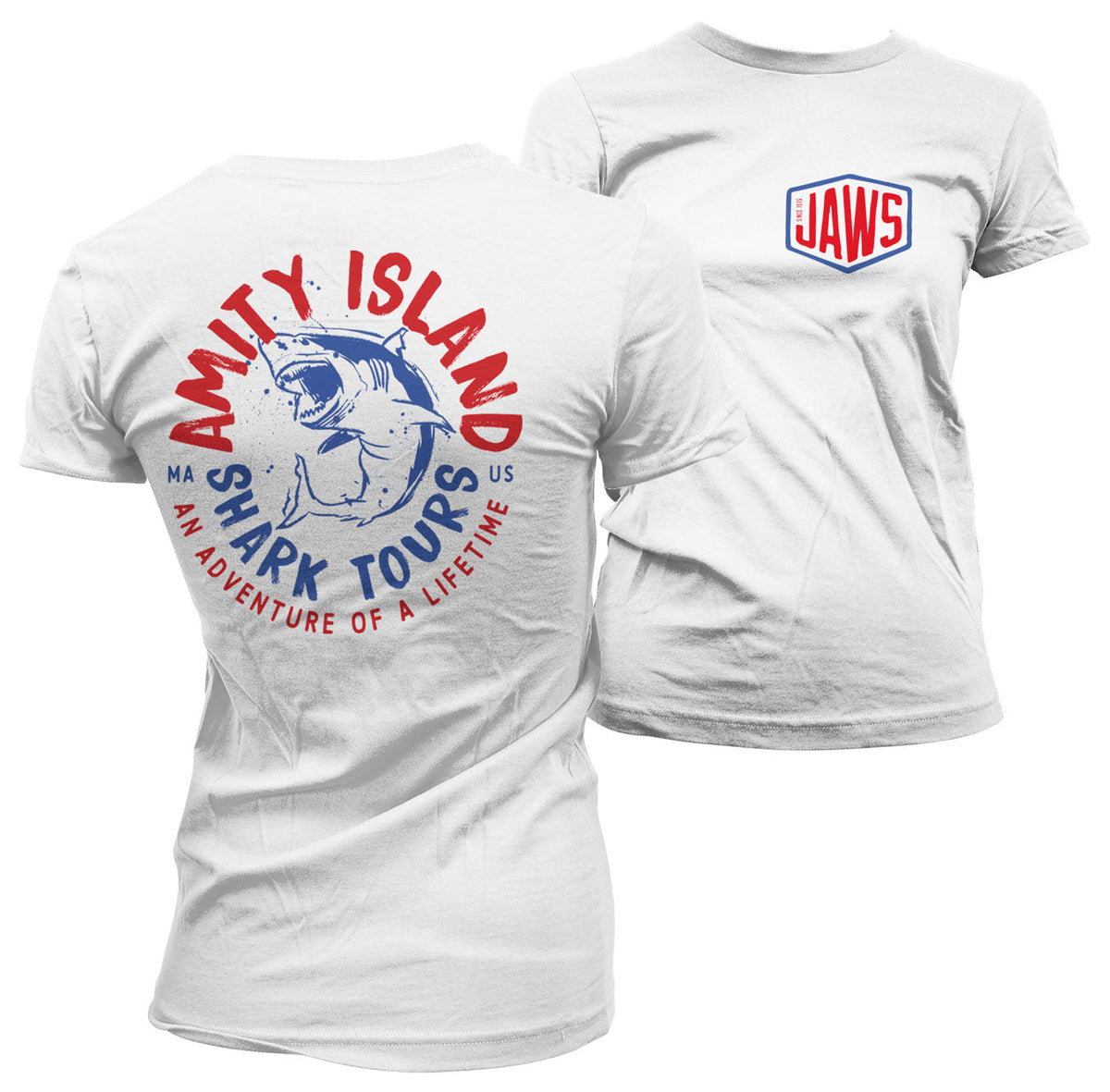 Jaws (Les Dents de la mer) - Adventure Of A Lifetime Girly Tee – T-shirt femme