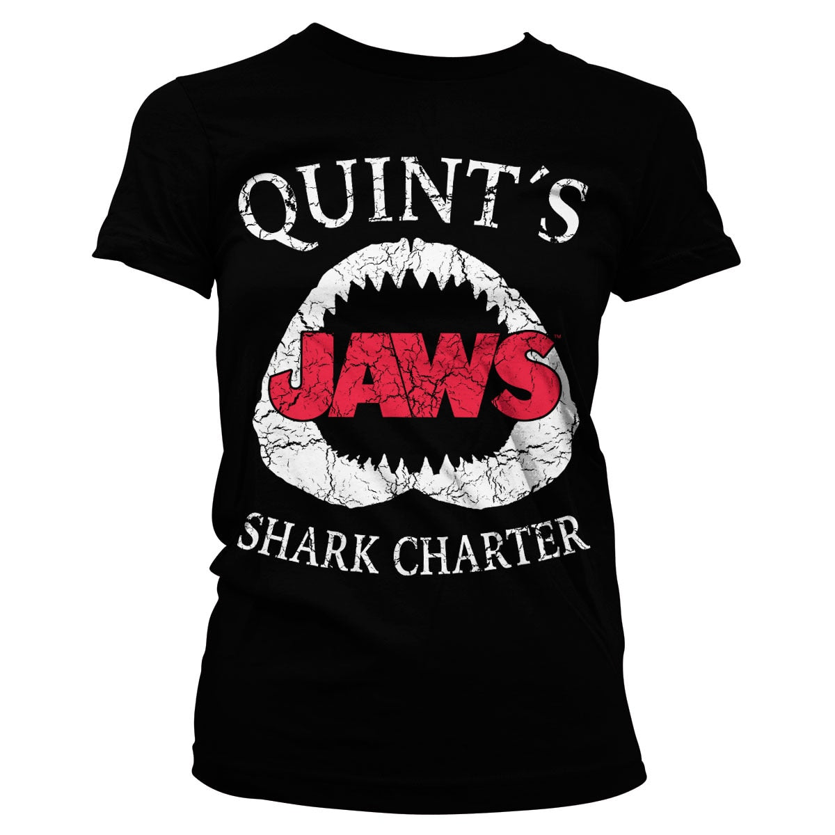 Jaws (Les Dents de la mer) - Quint´s Shark Charter Girly Tee – T-shirt femme