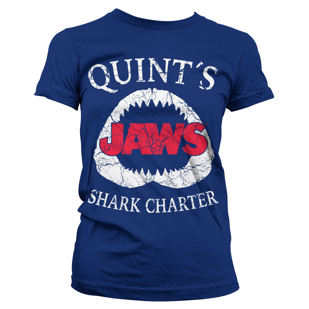 Jaws (Les Dents de la mer) - Quint´s Shark Charter Girly Tee – T-shirt femme