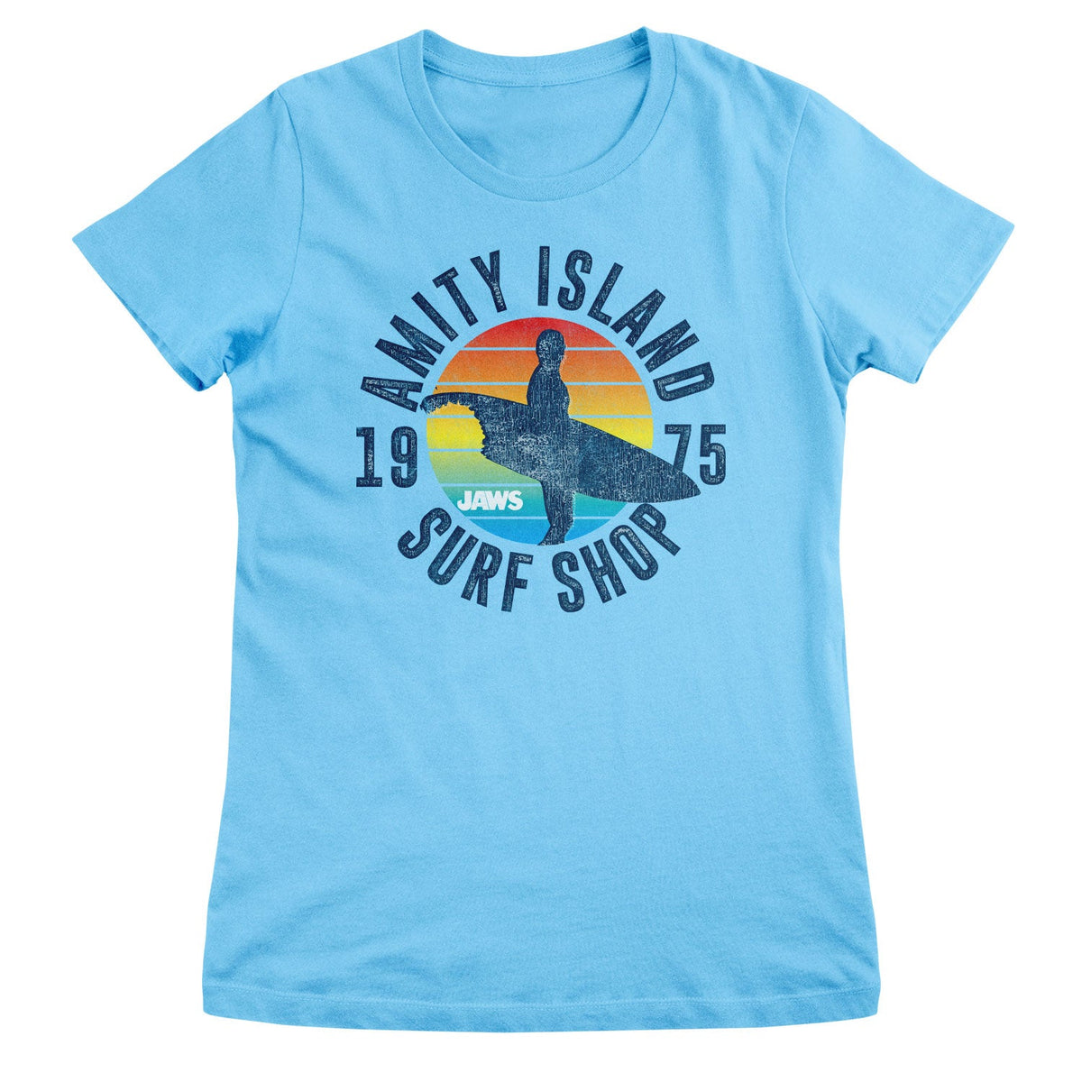 Les Dents de la mer - Amity Island Surf Shop Girly Tee – T-shirt femme