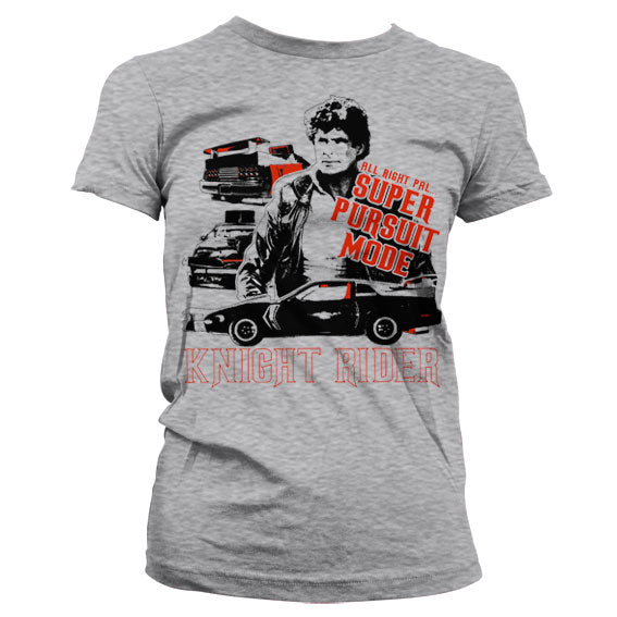 Knight Rider (K 2000) - Super Pursuit Mode Girly Tee – T-shirt femme