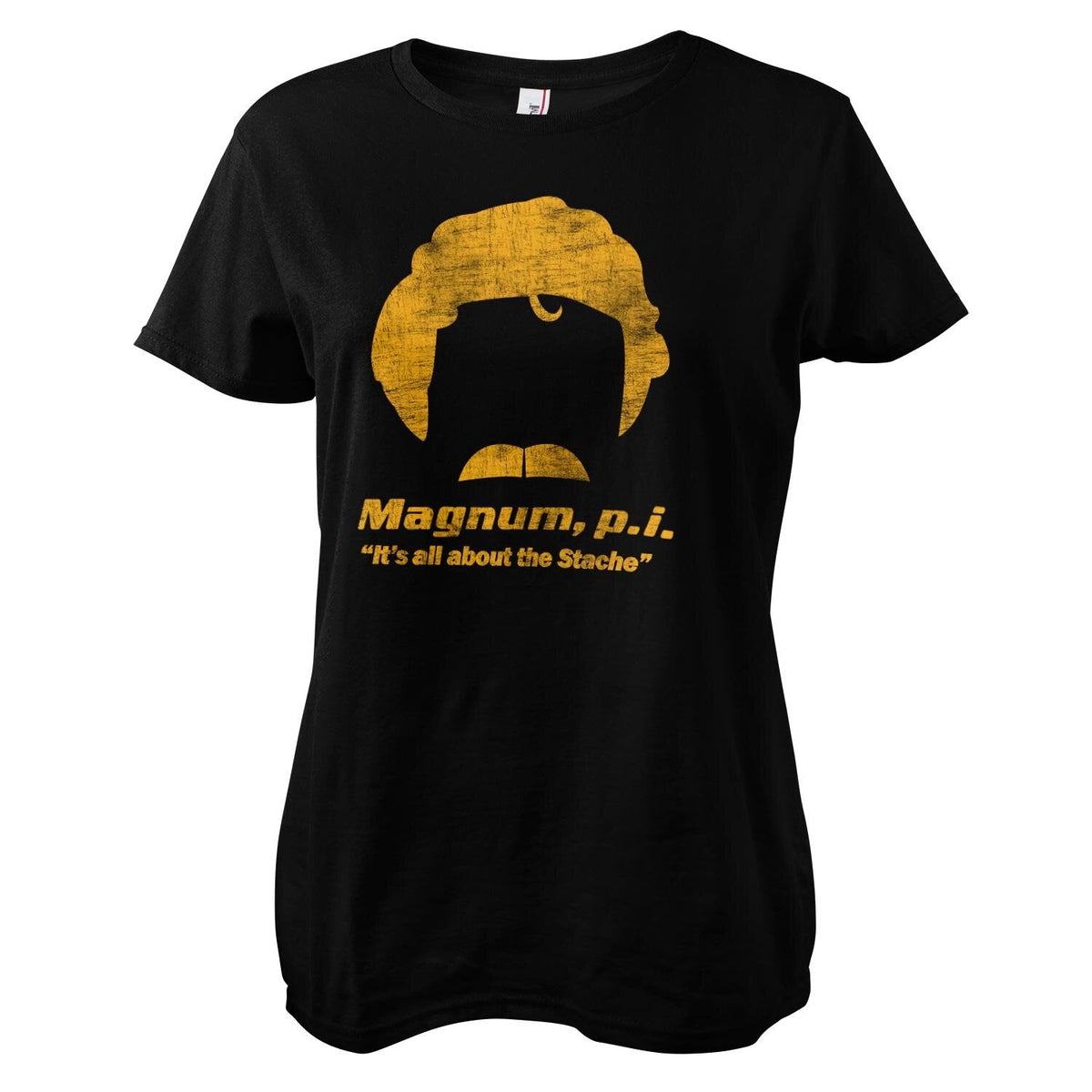 Magnum P.I. - Stache Girly Tee – T-shirt femme
