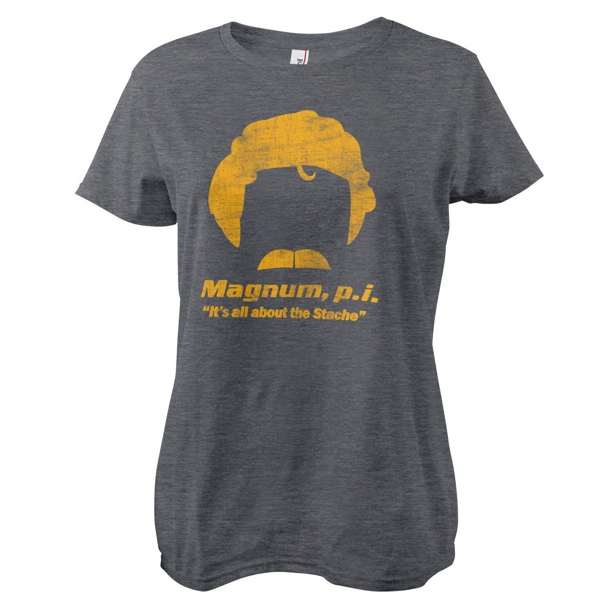 Magnum P.I. - Stache Girly Tee – T-shirt femme