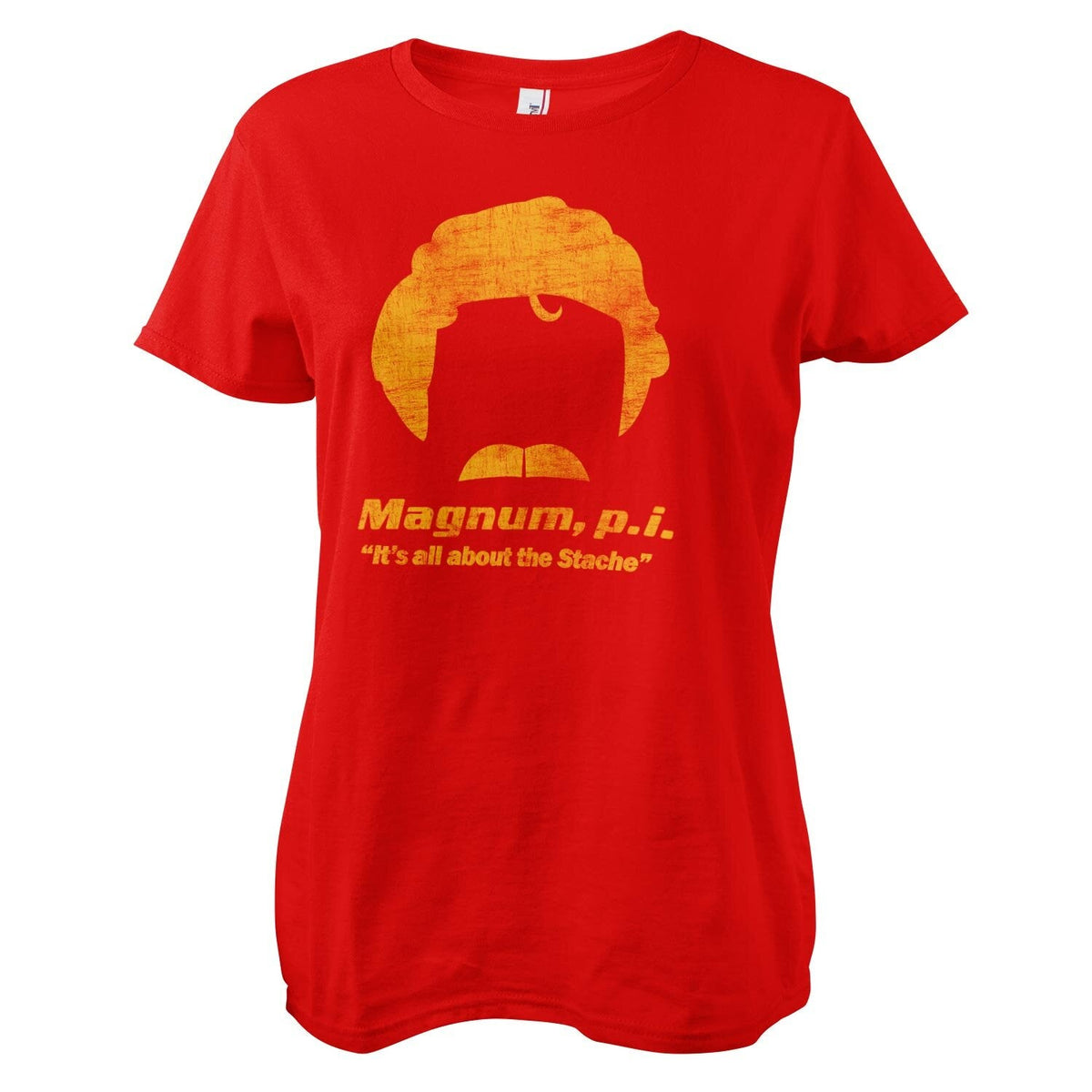Magnum P.I. - Stache Girly Tee – T-shirt femme