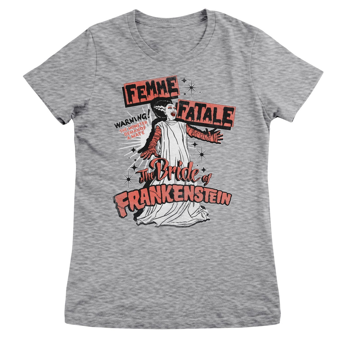 Universal Monsters - Femme Fatale Girly Tee – T-shirt femme
