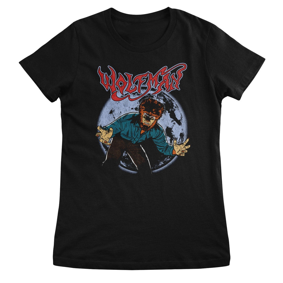 Universal Monsters - Wolfman Girly Tee – T-shirt femme
