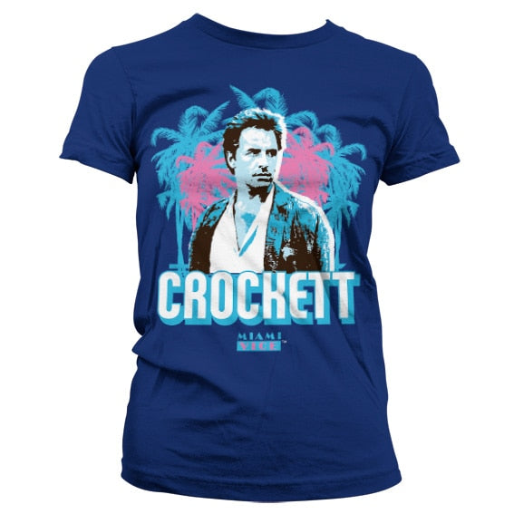 Deux flics à Miami - Crockett Palms Girly T-Shirt – T-shirt femme