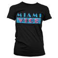 Miami Vice (Deux flics à Miami) Distressed Logo Girly T-Shirt – T-shirt femme