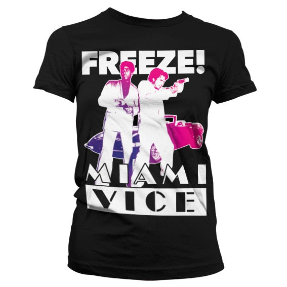 Miami Vice (Deux flics à Miami) - Freeze Girly Tee – T-shirt femme