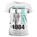 Deux flics à Miami - Don Johnson Is Crockett Girly T-Shirt – T-shirt femme