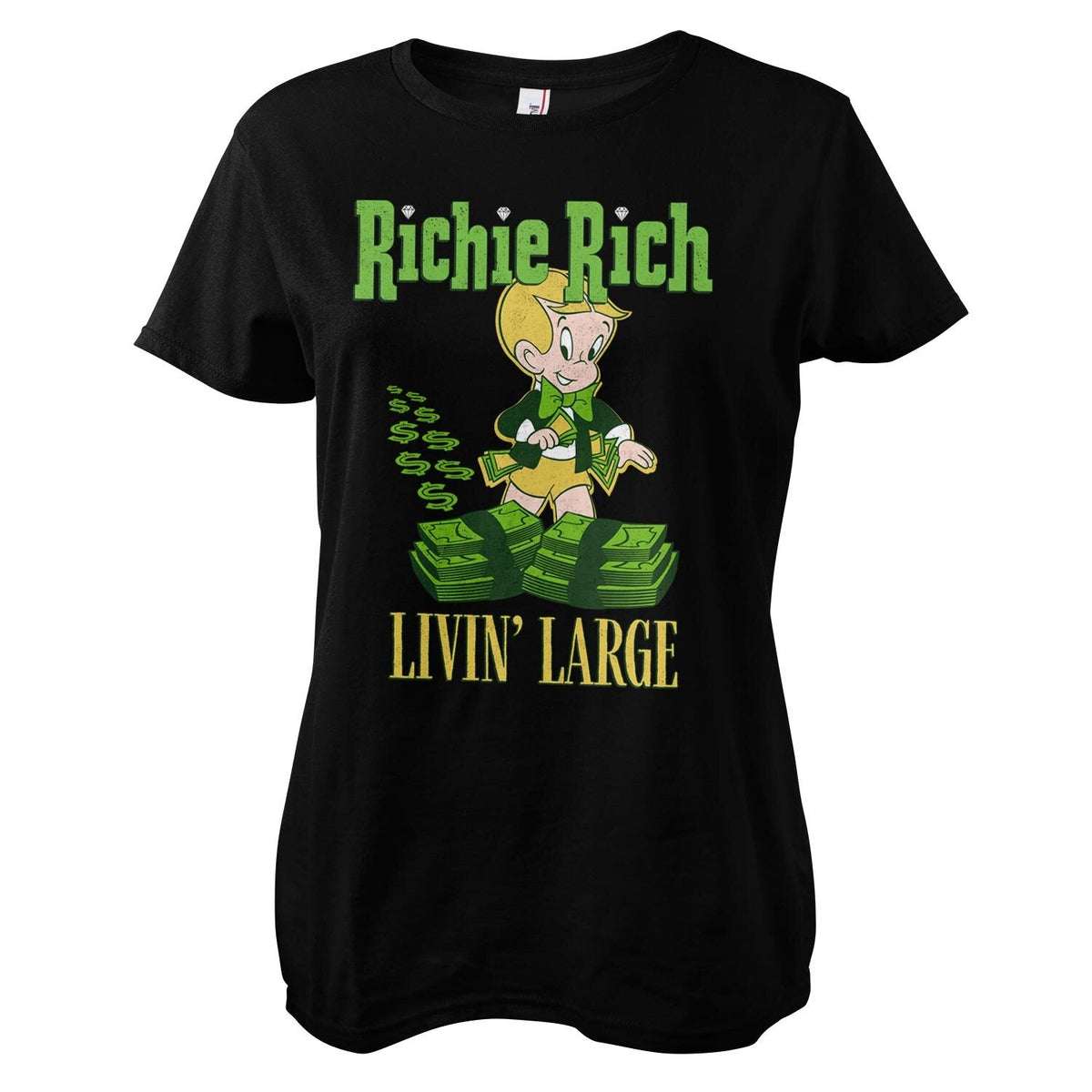 Richie Rich Livin' Large Girly Tee – T-shirt femme