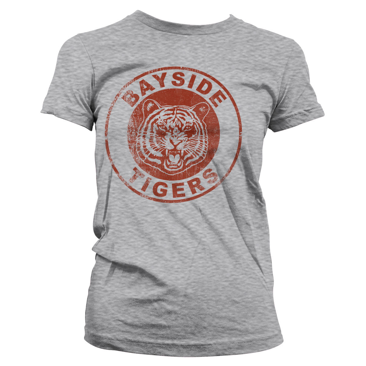 Sauvés par le gong - Bayside Tigers Washed Logo Girly Tee – T-shirt femme