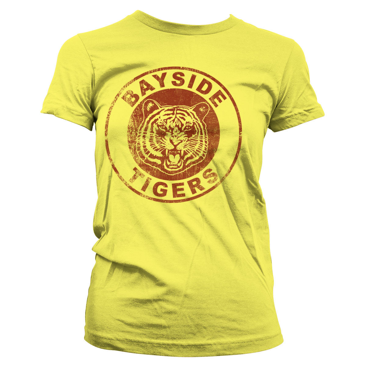 Sauvés par le gong - Bayside Tigers Washed Logo Girly Tee – T-shirt femme