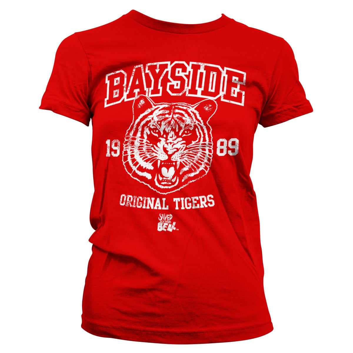 Sauvés par le gong - Bayside 1989 Original Tigers Girly Tee – T-shirt femme