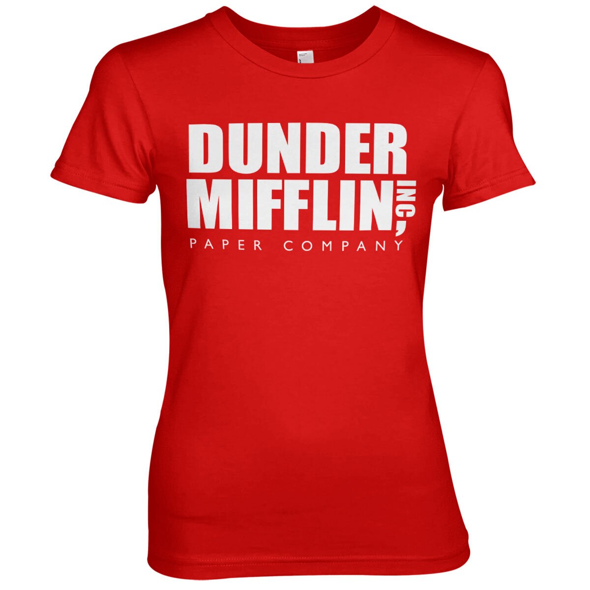 Dunder Mifflin Inc. Logo Girly Tee – T-shirt femme