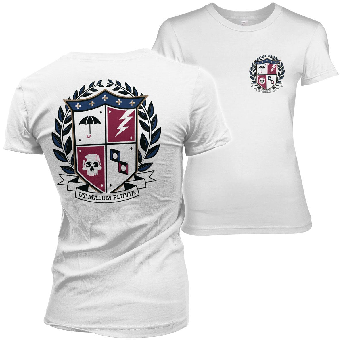 Ut Malum Pluva Shield Girly Tee – T-shirt femme