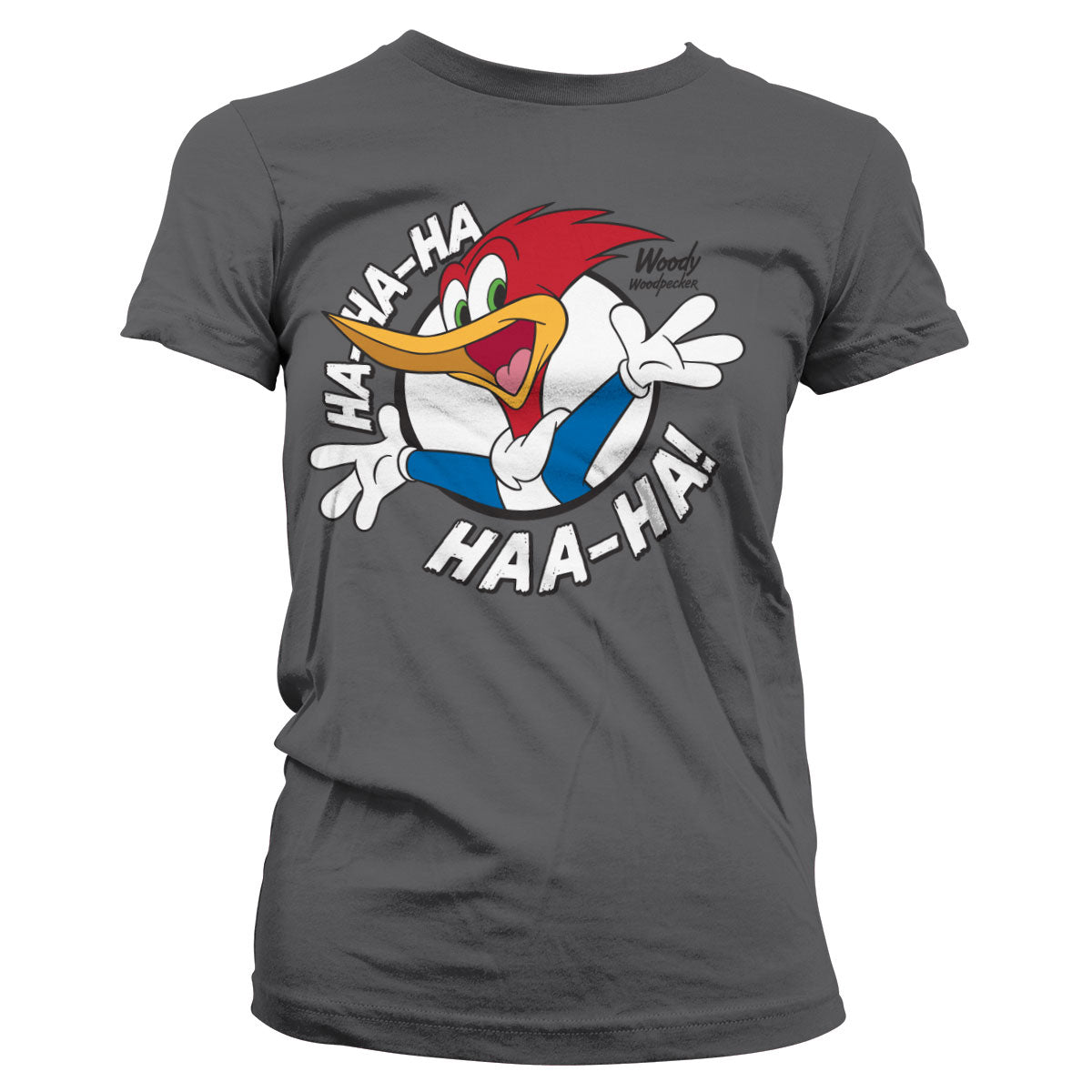 Woody Woodpecker HAHAHA Girly Tee – T-shirt femme