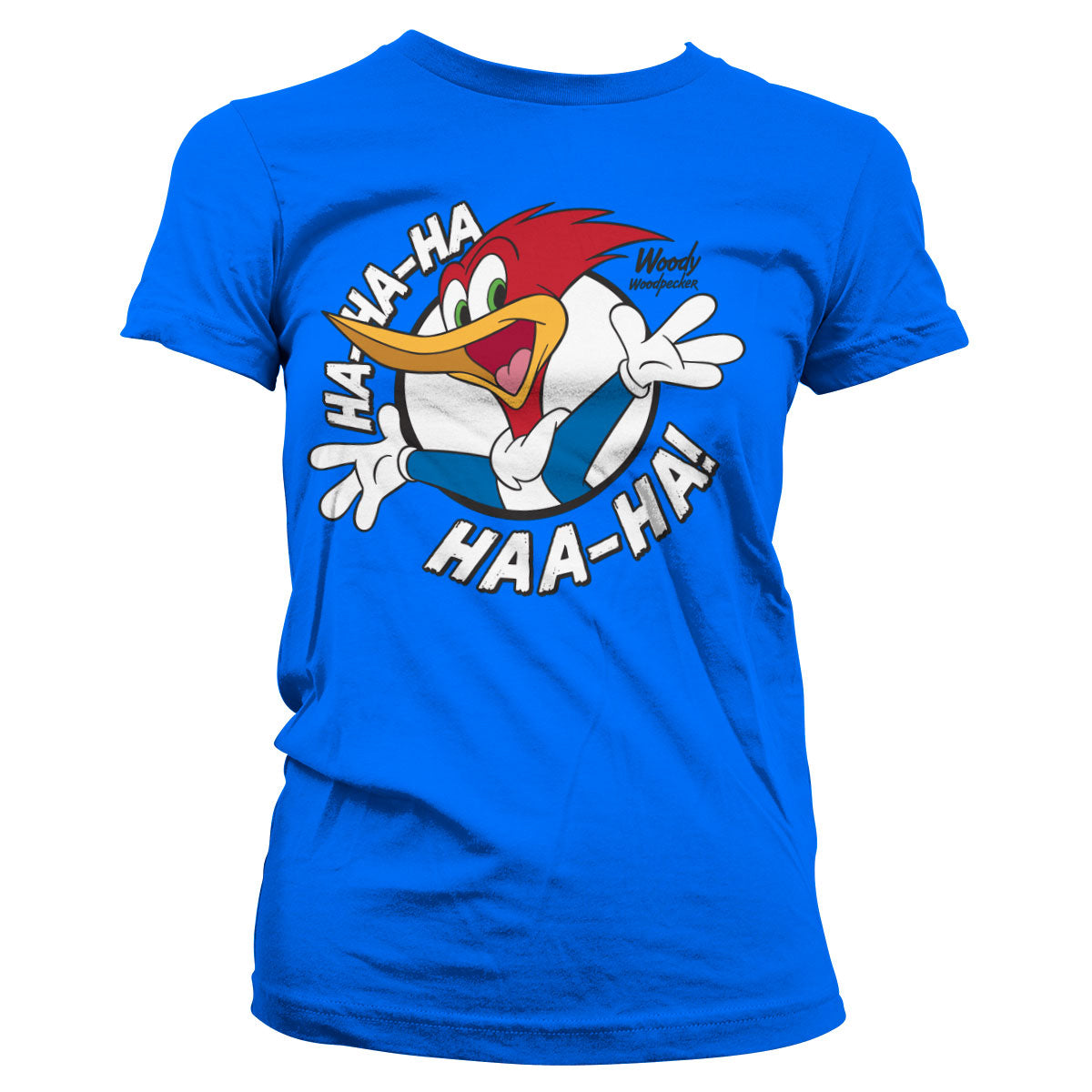 Woody Woodpecker HAHAHA Girly Tee – T-shirt femme